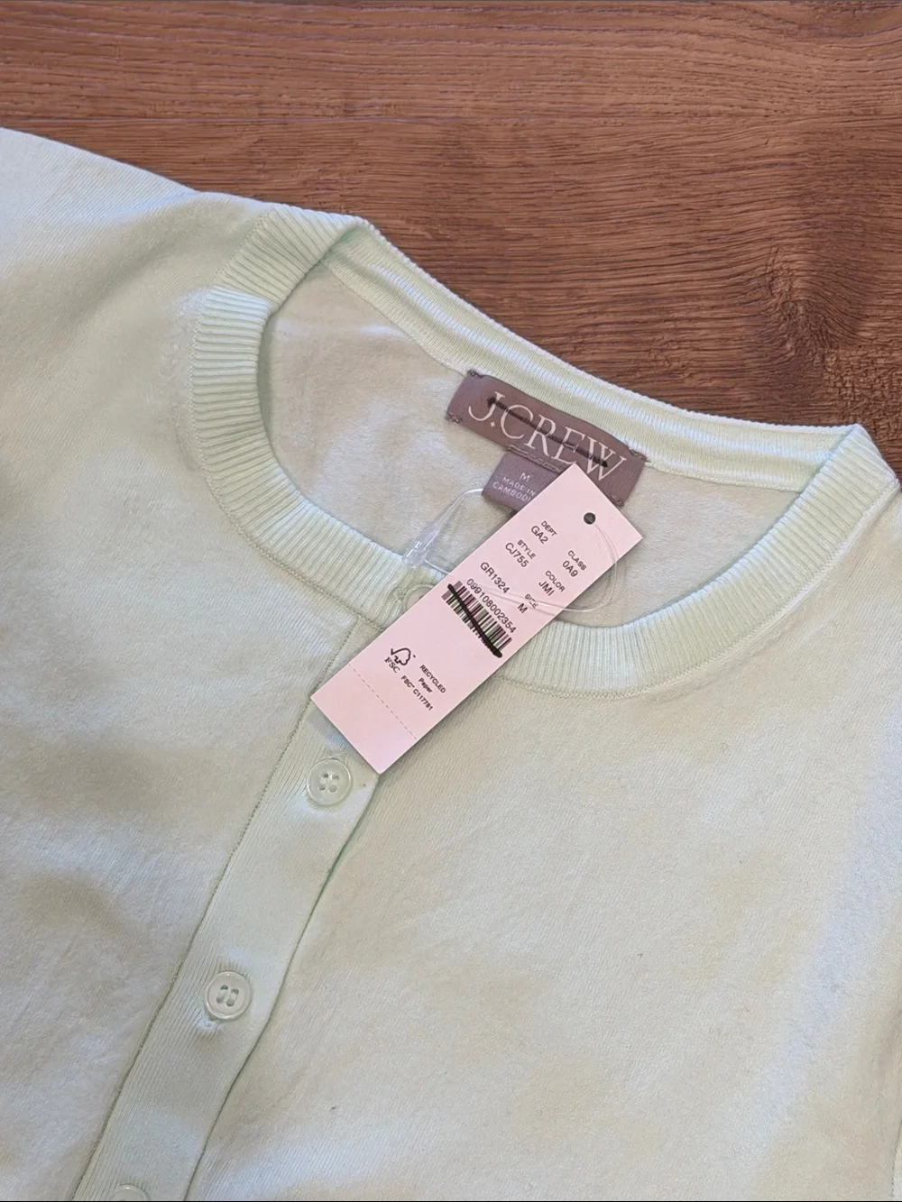J. Crew New Jackie cardigan in premium ultra-fine cotton blend